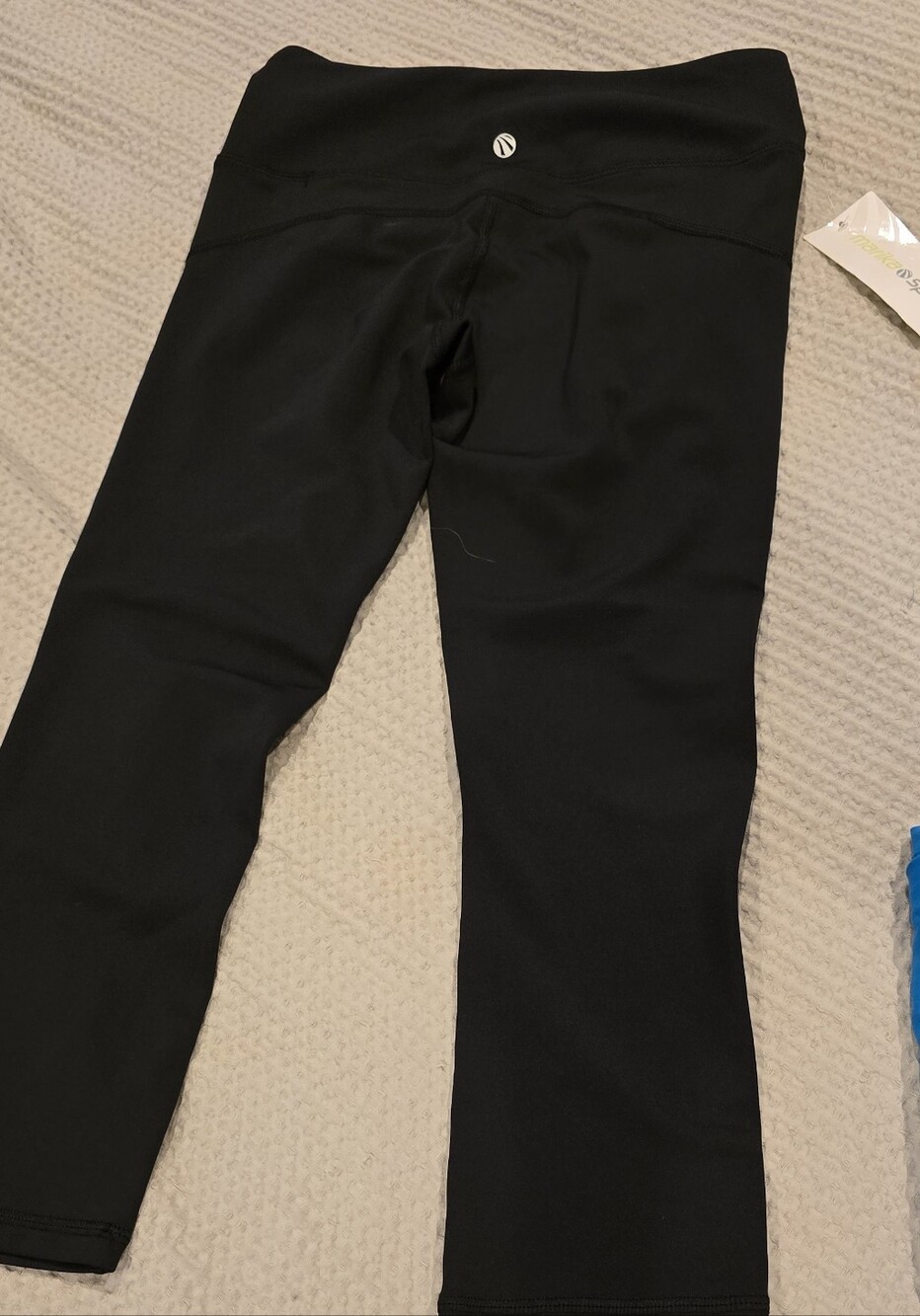 NWT Marika Black High-Waisted Leggings, Women's S 4/6 - Picture 2 of 5